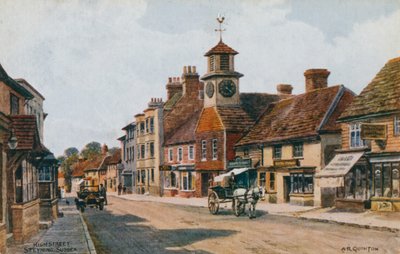 Hoofdstraat, Steyning, Sussex door Alfred Robert Quinton