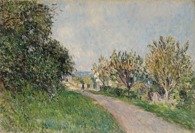 Pad bij Sevres, 1879 door Alfred Sisley