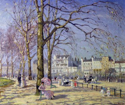 Lente in Hyde Park door Alice Maud Fanner