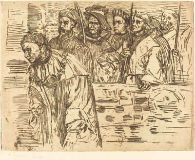 Boogschutters door Alphonse Legros