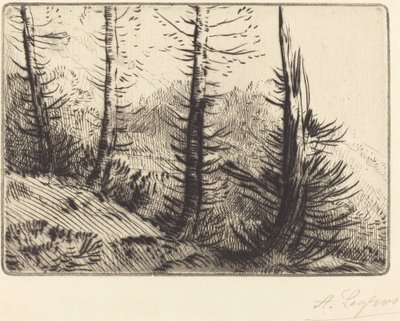 In de Pyreneeën door Alphonse Legros