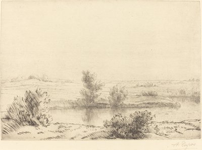 Moeras door Alphonse Legros