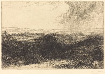 Prospect Le point de vue door Alphonse Legros