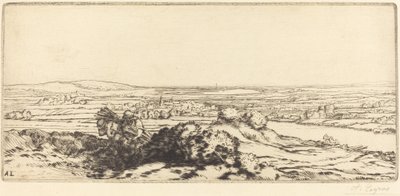 Vallei van Duinen door Alphonse Legros