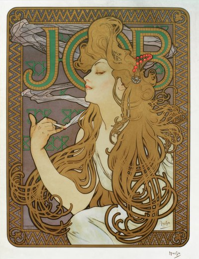 JOB door Alphonse Mucha