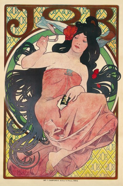 Job door Alphonse Mucha