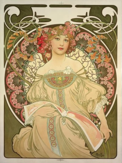 Dagdroom door Alphonse Mucha