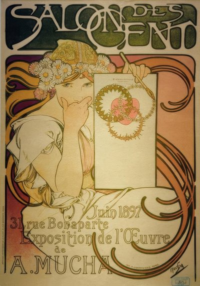 Salon des Cent door Alphonse Mucha