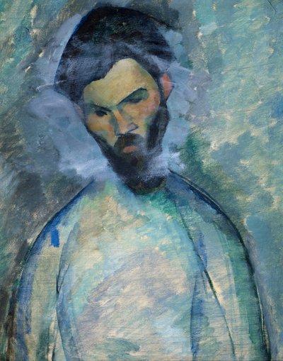 Portret van Constantin Brancusi door Amedeo Modigliani