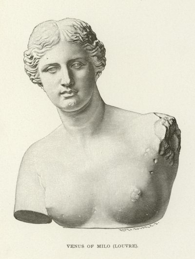 Venus van Milo, Louvre door American School