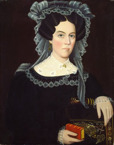 Catherine A. May, ca. 1830 door Ammi Phillips