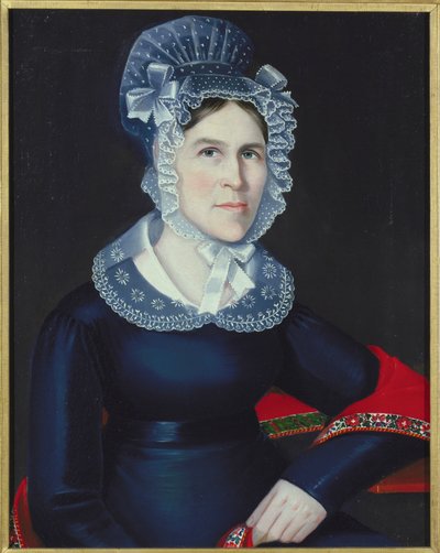 Hannah Bull Thompson, 1824 door Ammi Phillips