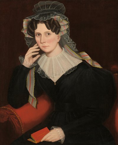 Jane Storm Teller, ca. 1835 door Ammi Phillips