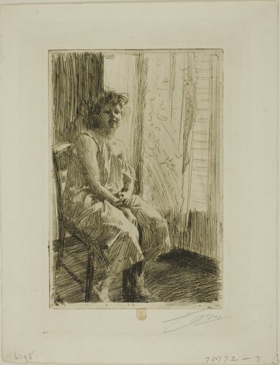 Ochtend door Anders Leonard Zorn