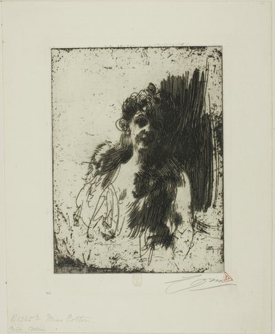 Mevrouw Cotton II door Anders Leonard Zorn