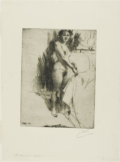 Nanette door Anders Leonard Zorn