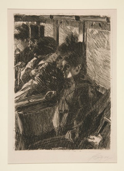 Omnibus door Anders Leonard Zorn