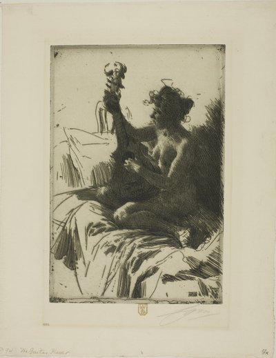 Souvenir of De Gitaar door Anders Leonard Zorn