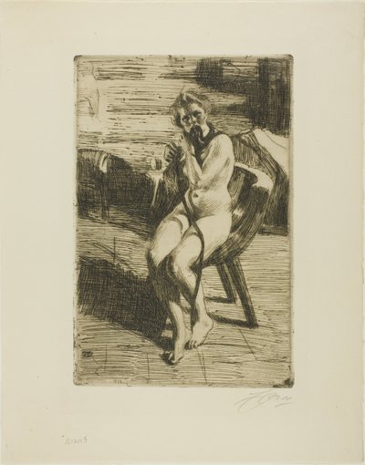 Het Haarlint door Anders Leonard Zorn