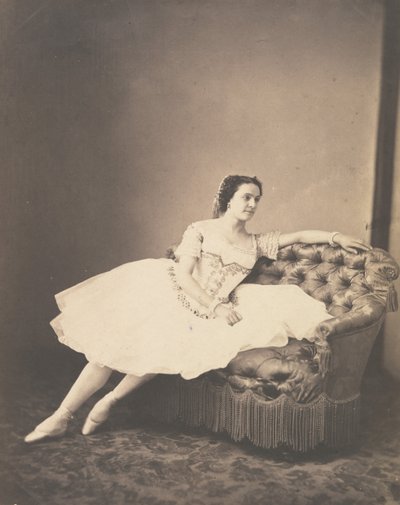 Caroline Rosati, ca. 1860 door Andre Adolphe Eugene Disderi