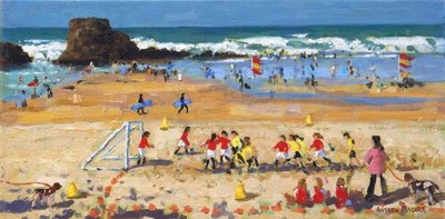 Sportdag, Perranporth, 2017 door Andrew Macara