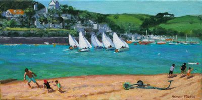 Zomer Regatta, Salcombe door Andrew Macara