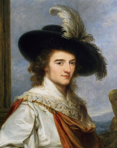 Portret van Josef Johann Graf Fries door Angelica Kauffmann