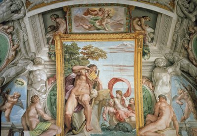 Polyphemus en Galatea door Annibale Carracci