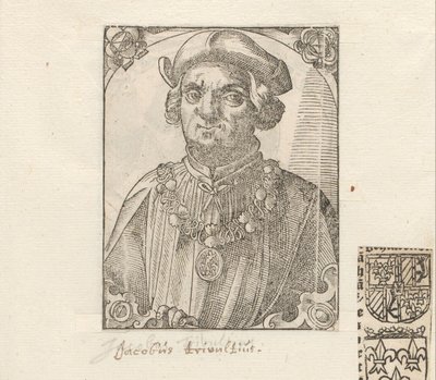 Portret van Gian Giacomo Trivulzio door Anonymous