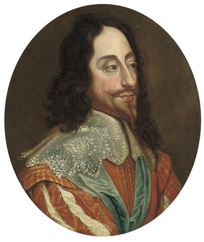 Portret van Karel I door Anthony van Dyck