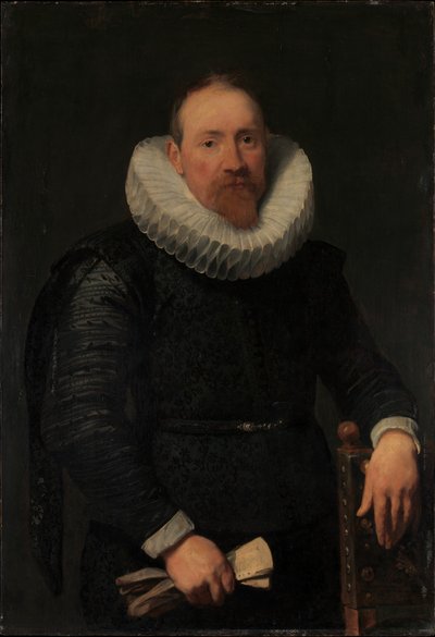 Portret van een man, ca. 1618 door Anthony van Dyck