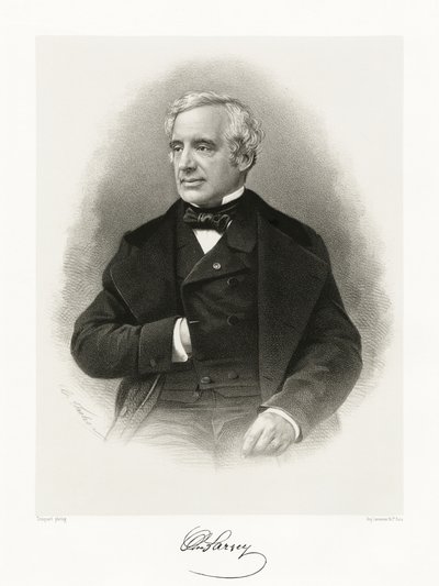 Félix Hippolyte Larrey door Antoine Rene Trinquart