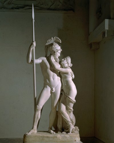 Mars en Venus door Antonio Canova