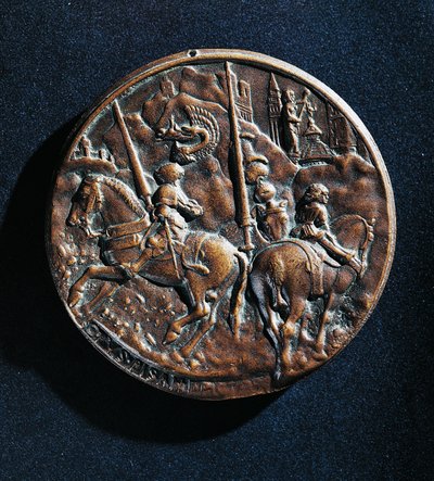 Medaille van Filippo Maria Visconti (1392-1447) door Antonio Pisanello