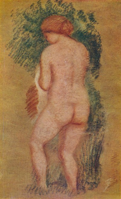 Studie van een Vrouw, 1937 door Aristide Maillol