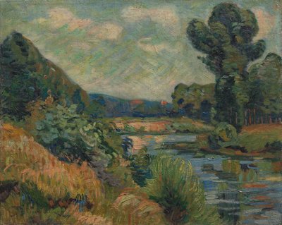 De Oevers van de Marne bij Charenton door Armand Guillaumin