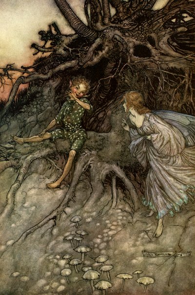 Een Midzomernachtsdroom door Arthur Rackham