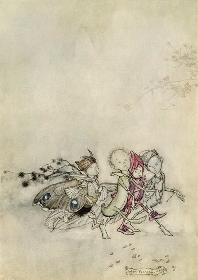 Een Midzomernachtsdroom door Arthur Rackham