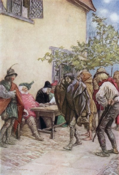 Koning Hendrik IV Deel 2 door Arthur Rackham