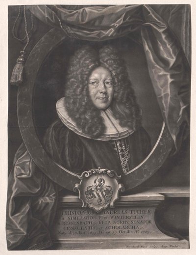 Christoph Andreas Tucher von Simmelsdorf door Artist Unknown