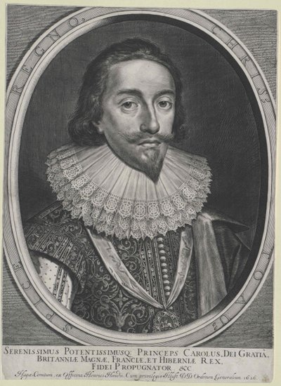 Koning van Engeland Charles I door Artist Unknown