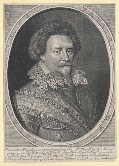 Prins van Oranje Friedrich Heinrich door Artist Unknown