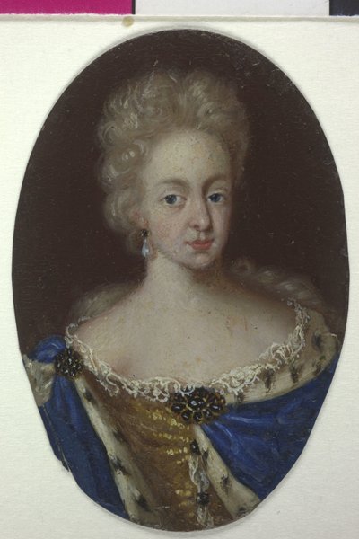 Prinses van Brunswijk-Lüneburg Wilhelmine Amalie door Artist Unknown