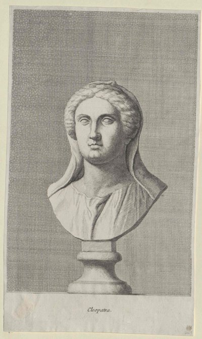 Koningin van Egypte Cleopatra VII door Artist Unknown