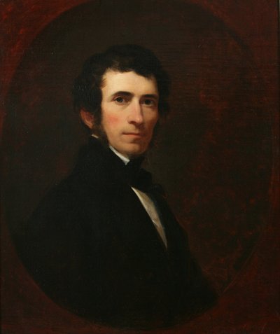 Zelfportret door Asher Brown Durand