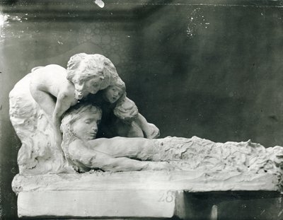 Wederopstanding van de Dichter (gips) door Auguste Rodin