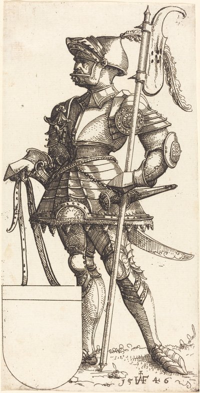 Christiaan II van Denemarken, 1546 door Augustin Hirschvogel