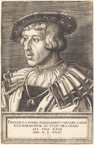 Keizer Ferdinand I door Barthel Beham