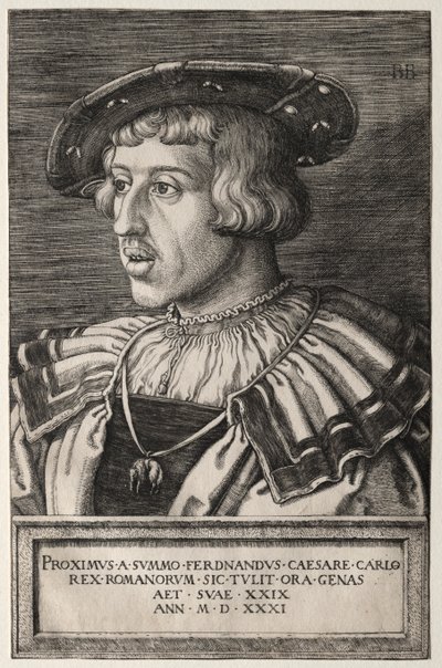 Ferdinand I door Barthel Beham