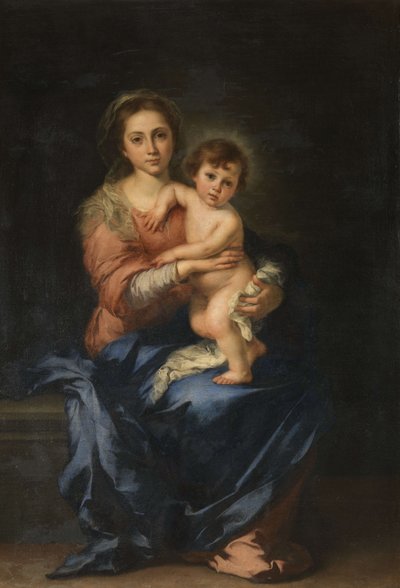 De Maagd en het Kind, 1650 door Bartolomé Esteban Murillo